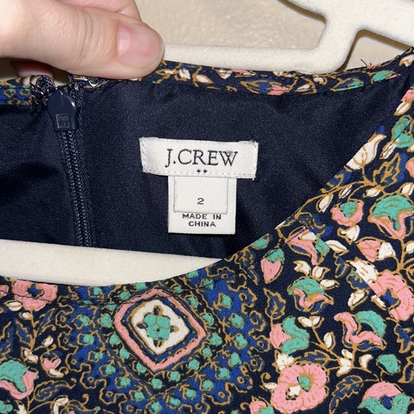 J Crew Factory Short Sleeve Flutter Dress - Picture 5 of 13